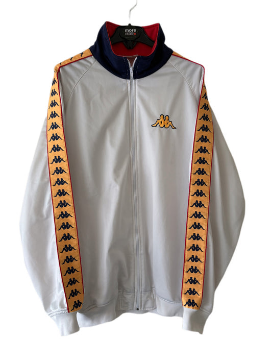 Chaqueta Kappa Retro White/Yellow