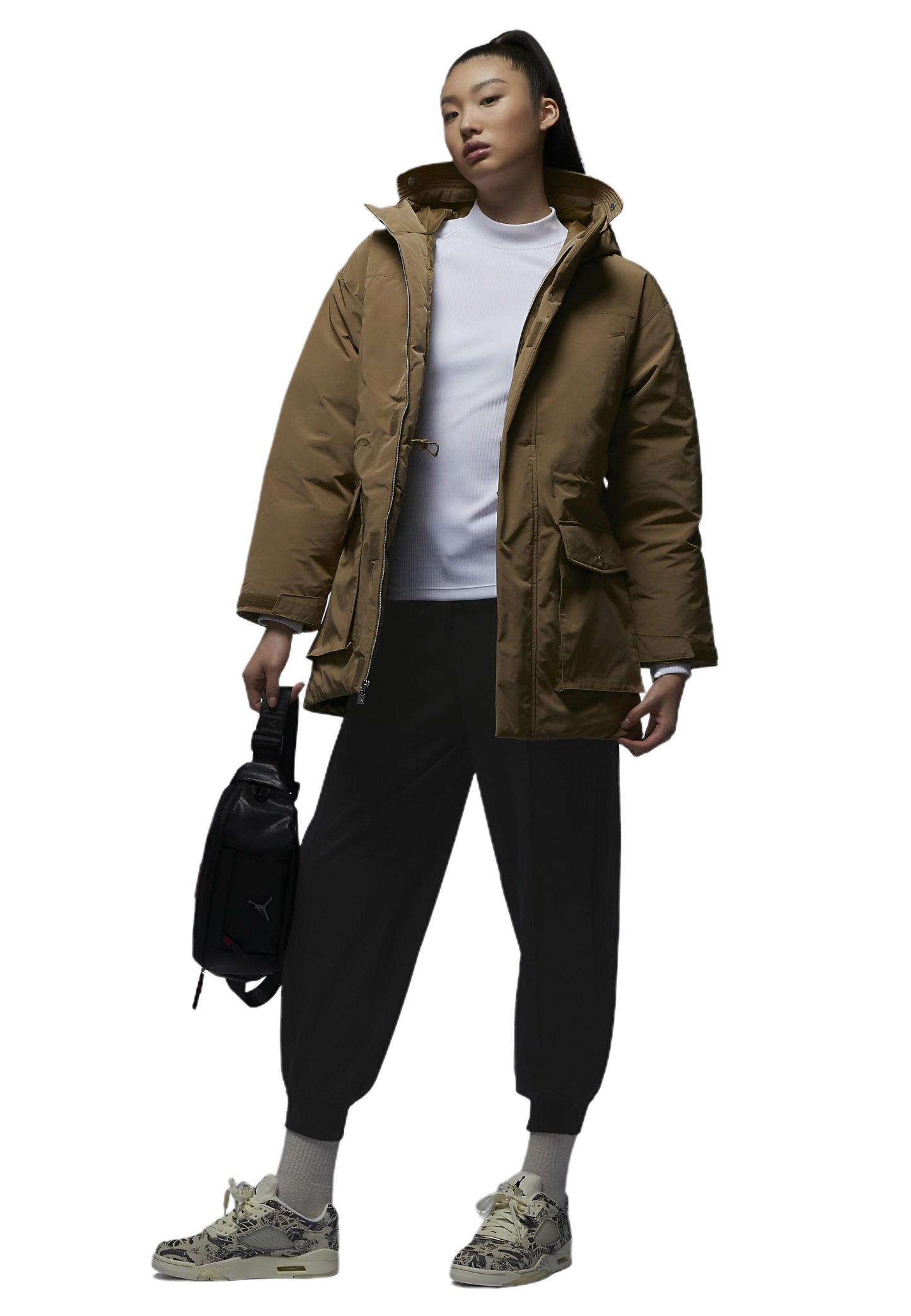 Abrigo Jordan "Brown Kelp" Womens