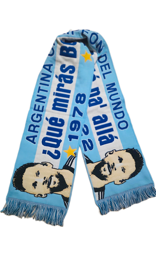 Bufanda Messi Argentina ¿Que mirás… ?