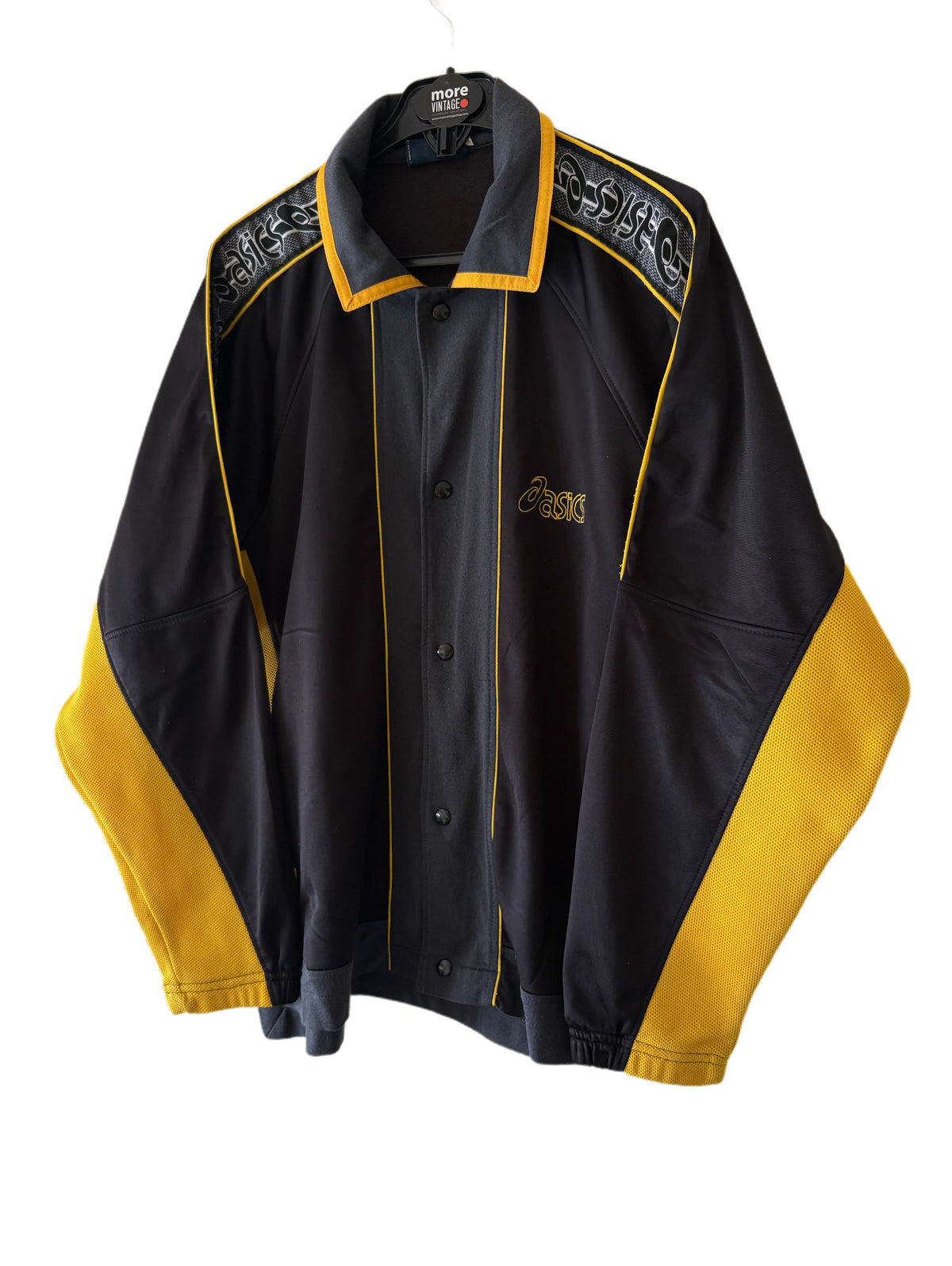 Chaqueta Asics Retro 00’s Black/Yellow