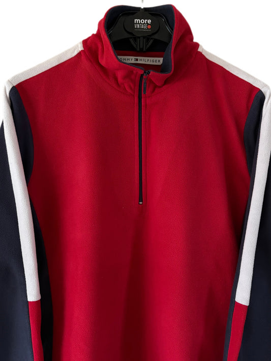 Sueter Tommy Hilfiger Retro Red/Navy Blue