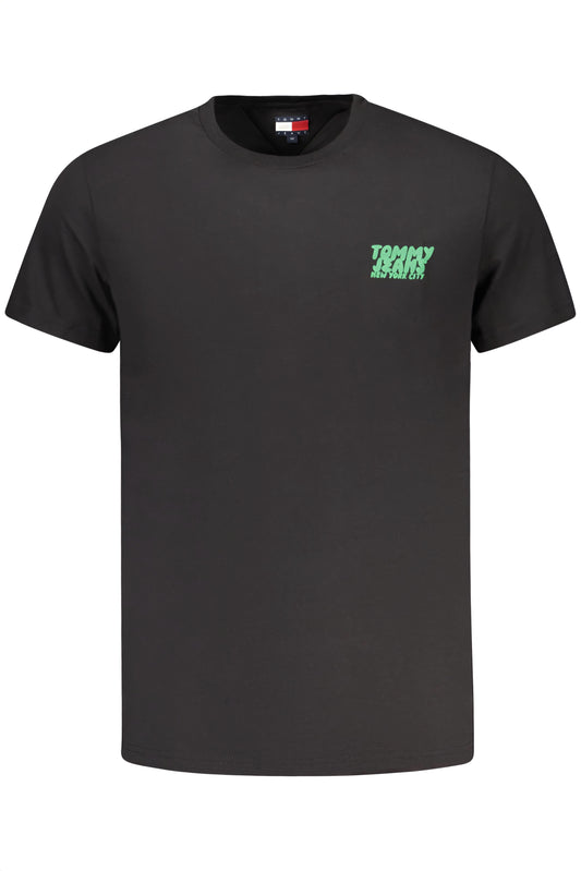 Camiseta Tommy Jeans Slim Bubble Print Tee