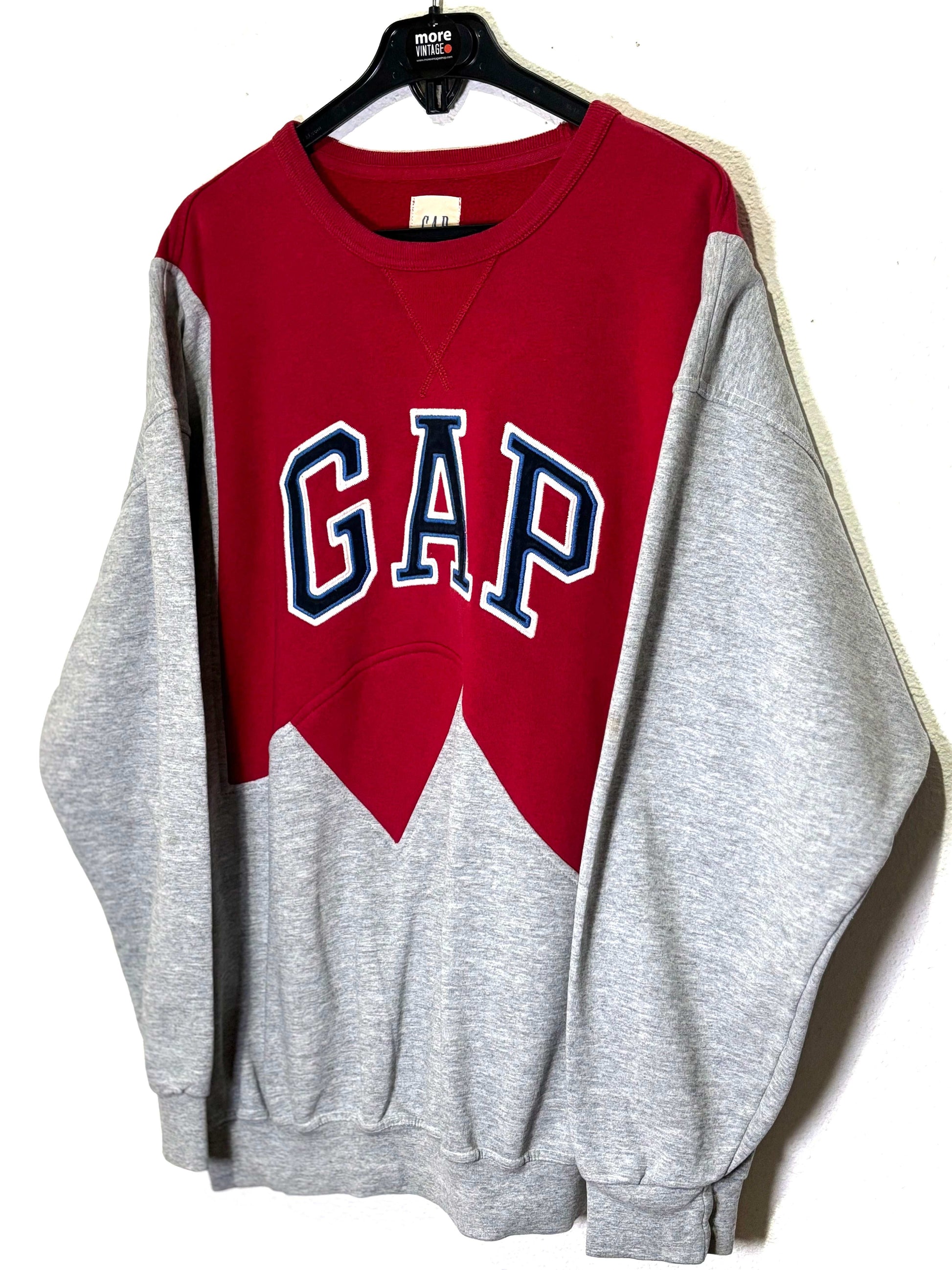 Sudadera Gap Vintage Red/Grey – More Vintage - Main Image