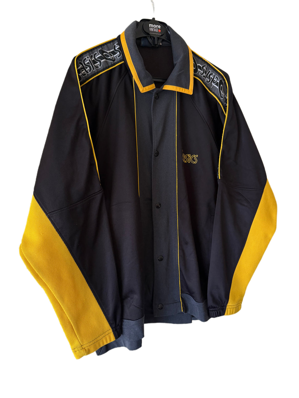 Chaqueta Asics Retro 00’s Black/Yellow