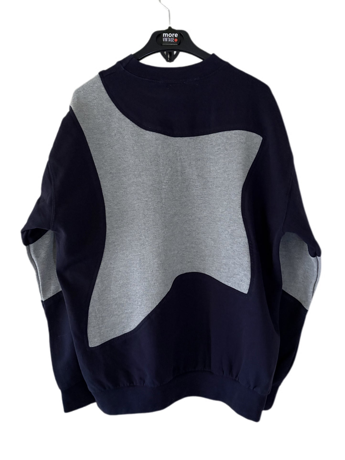 Sudadera Umbro Retro Grey/Navy Blue