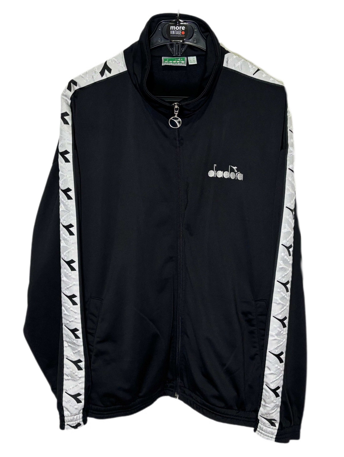 Chaqueta Diadora Retro Black/White