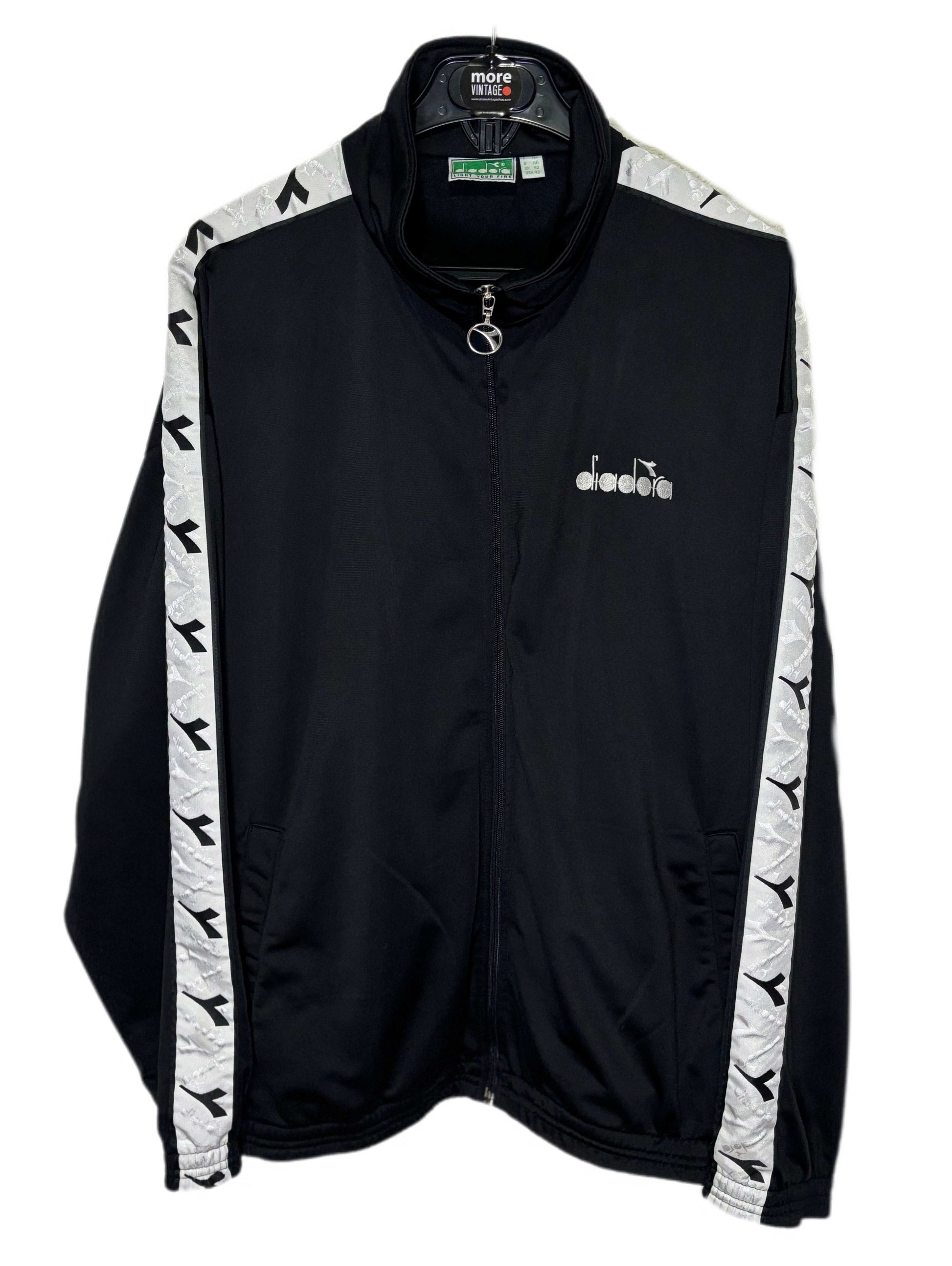 Chaqueta Diadora Retro Black/White