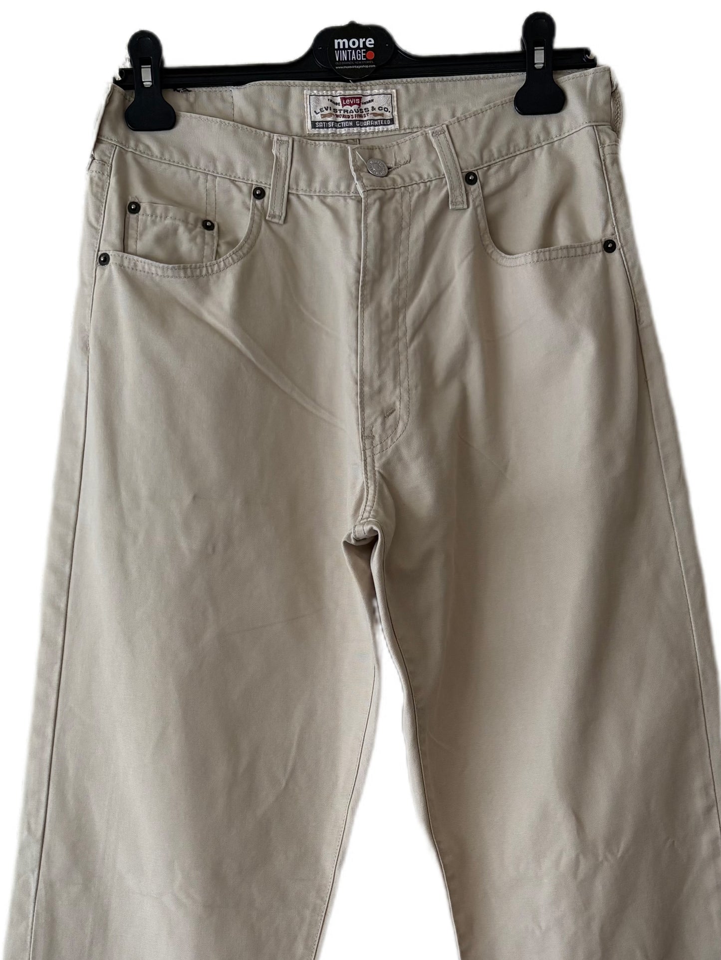 Pantalón Levis Original Jeans Beige