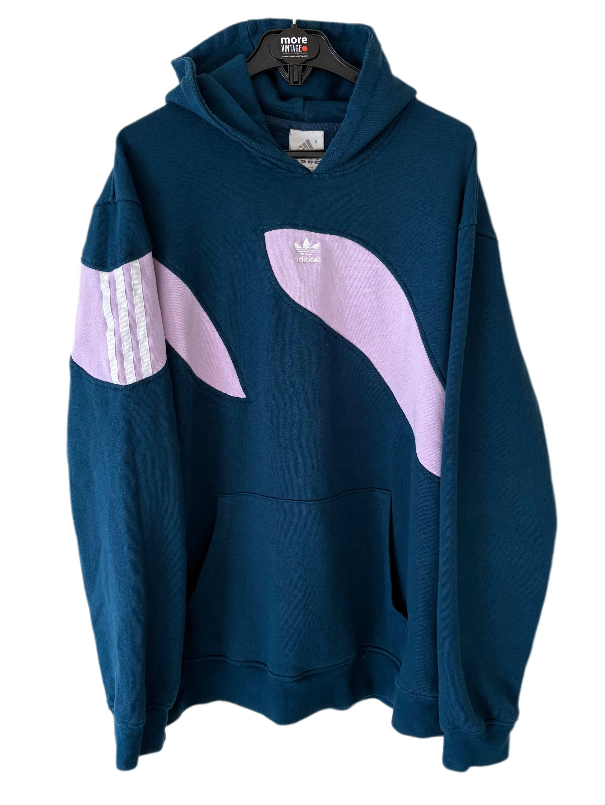 Sudadera Adidas Original Retro Navy Blue/Light Pink