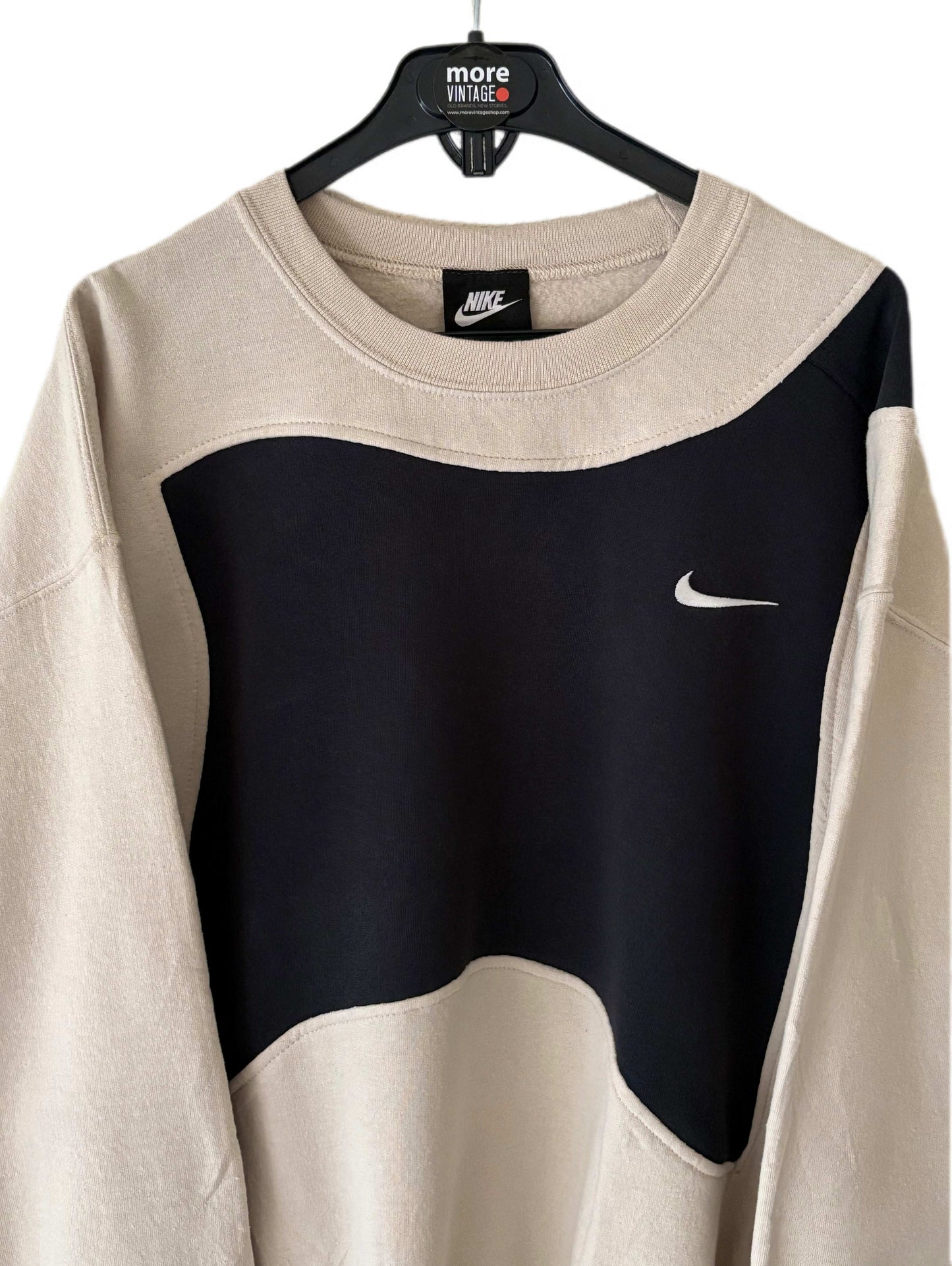 Sudadera Nike Retro Creme/Black