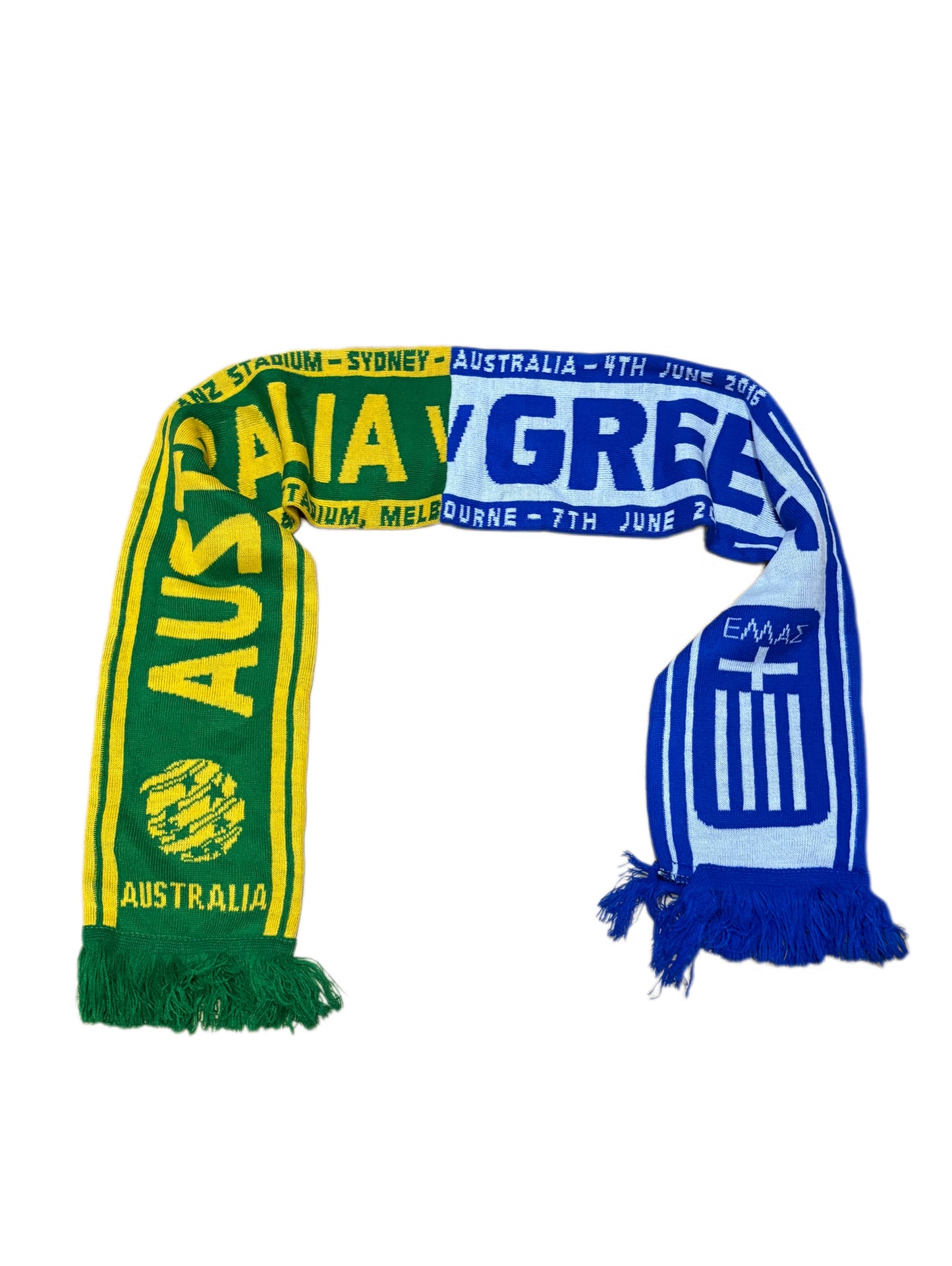 Bufanda Australia vs Grecia “Dodoni Series”