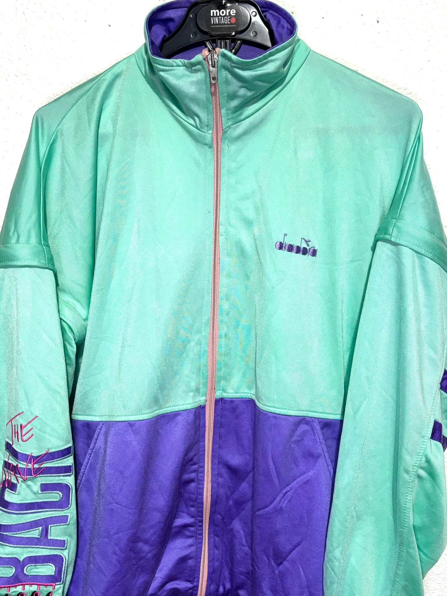 Chaqueta Diadora Retro Large & Short “The Wave”
