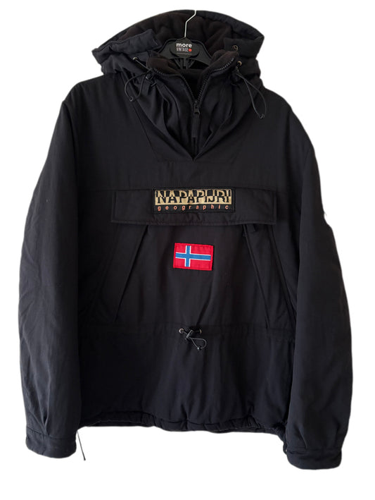 Abrigo Napapijri Geographic Vintage Black