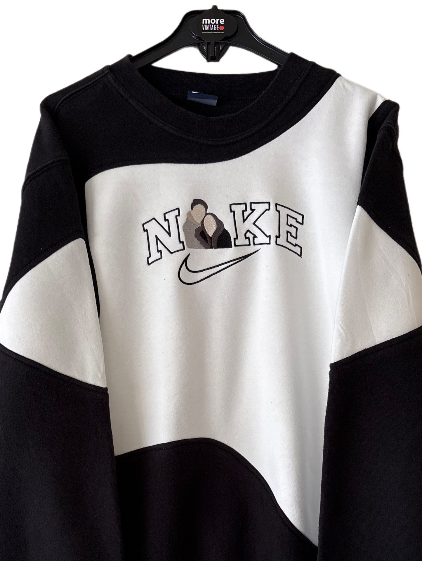 Sudadera Nike Custom Retro Black/White
