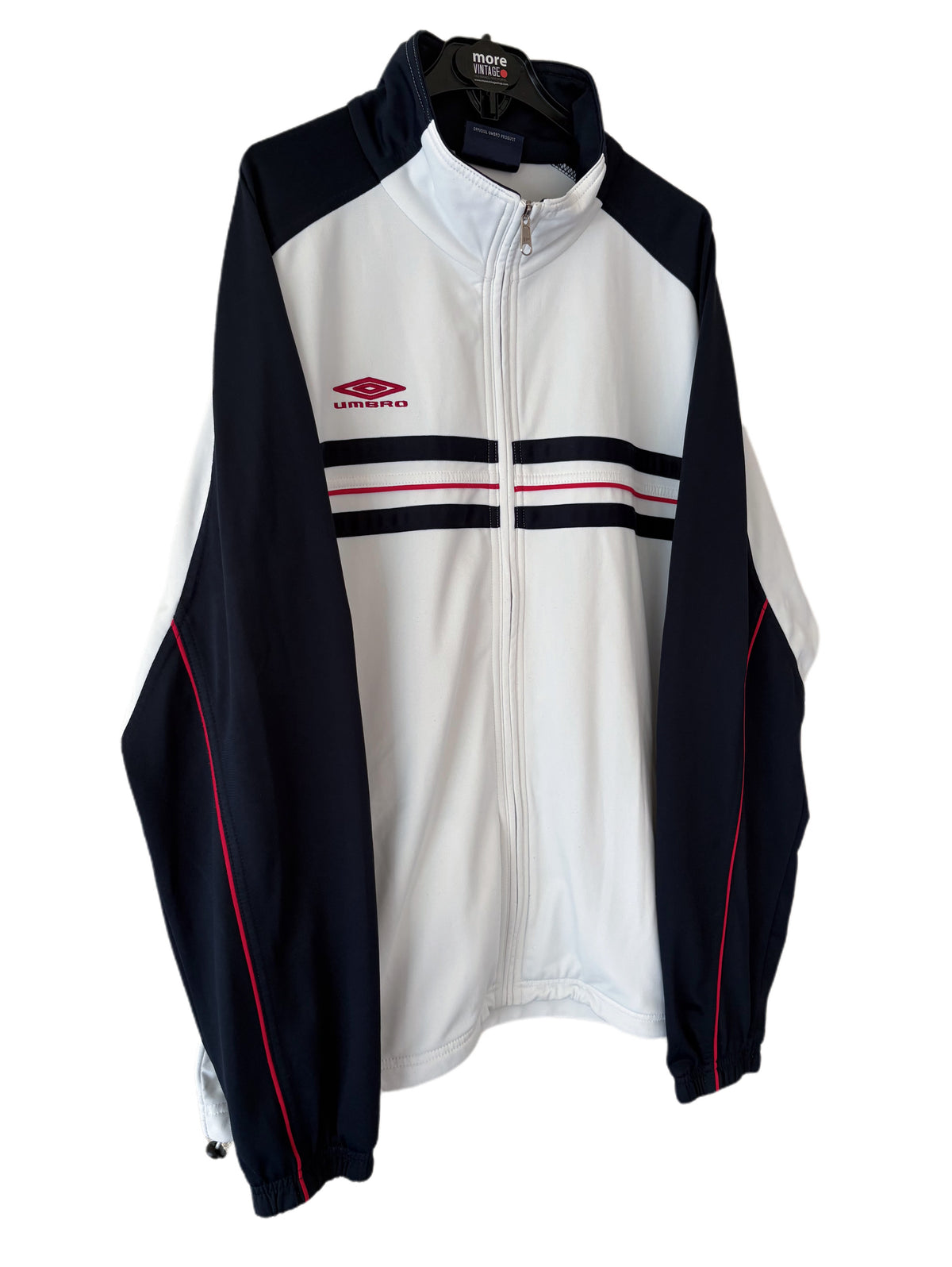 Chaqueta Umbro Retro Sport White/Navy Blue
