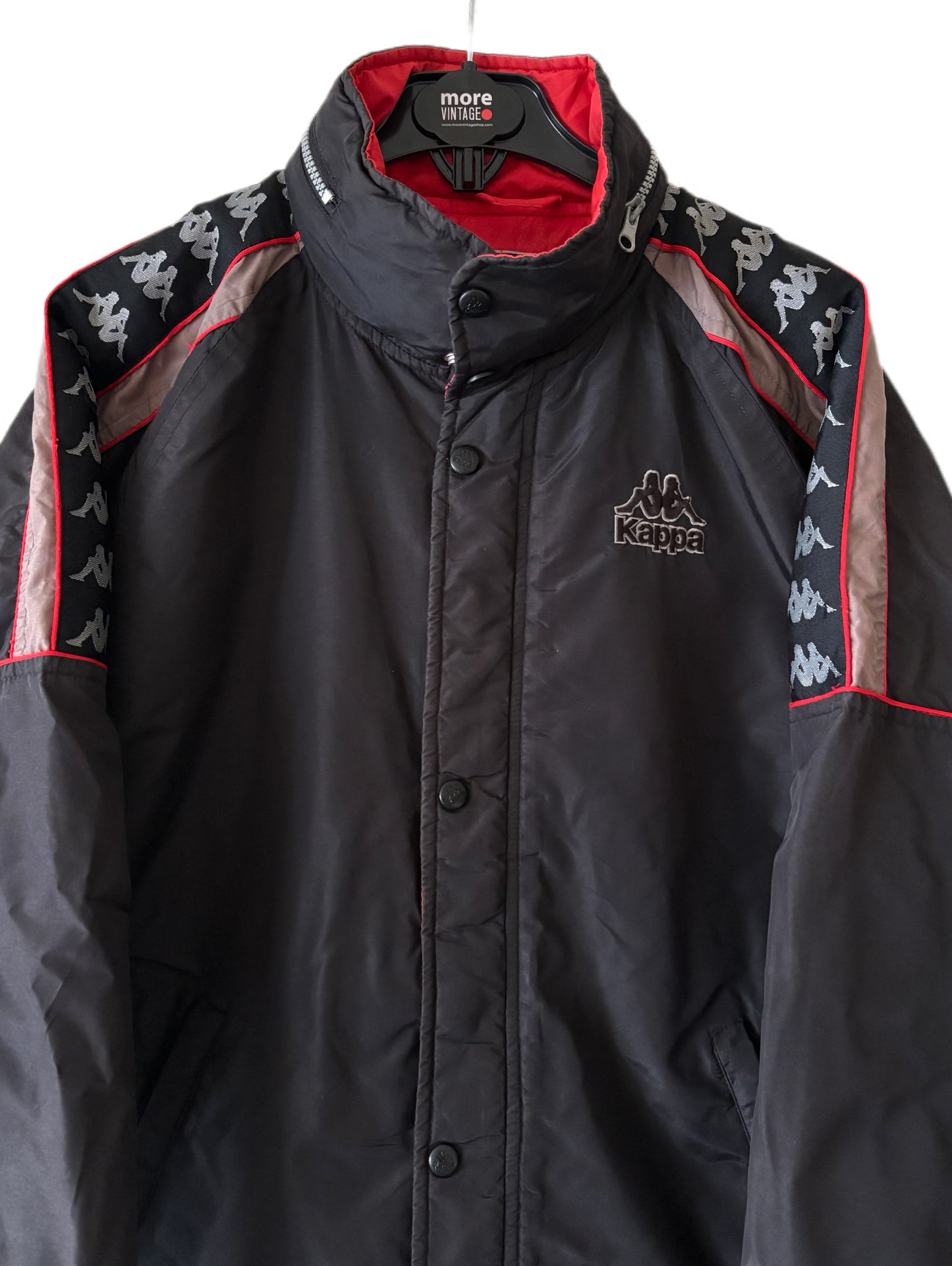 Abrigo Kappa Retro Black