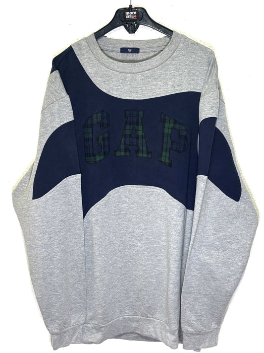 Sudadera Gap Vintage Retro Grey/Navy Blue