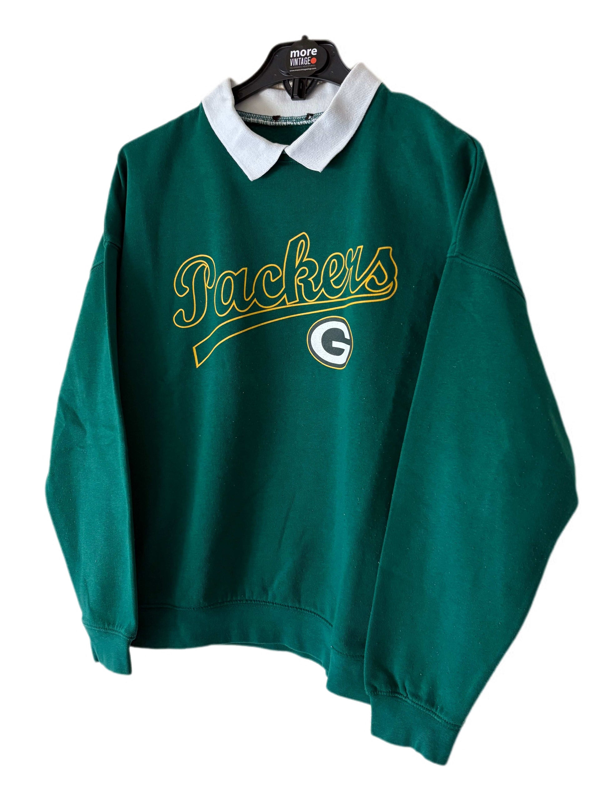 Sudadera Polo Green Bay Packers Retro Green