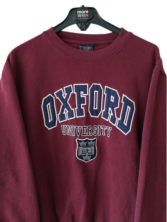 Sudadera Retro Oxford Garnet