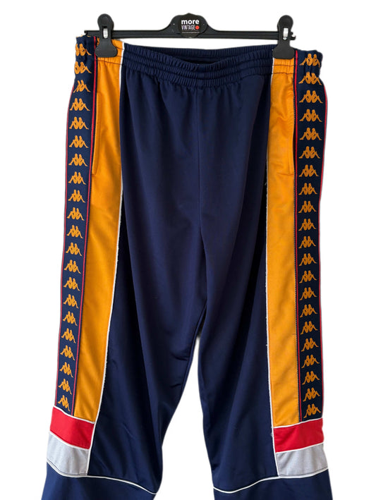 Pantalón Kappa Retro Navy Blue/Yellow