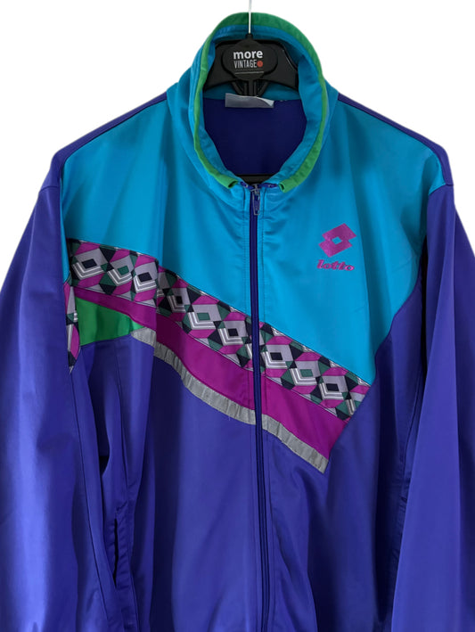 Chaqueta Lotto Retro Blue/Purple