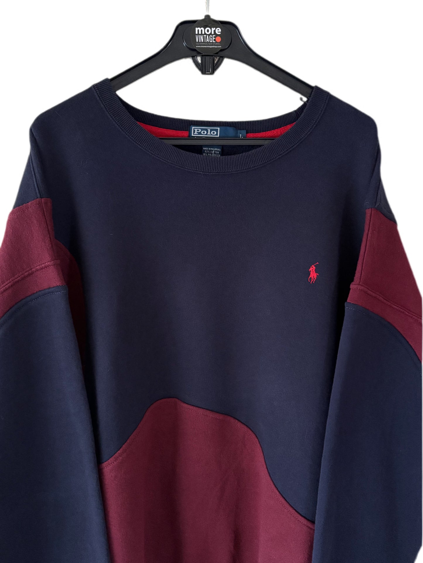 Sudadera Polo Ralph Lauren Vintage Garnet/Navy Blue