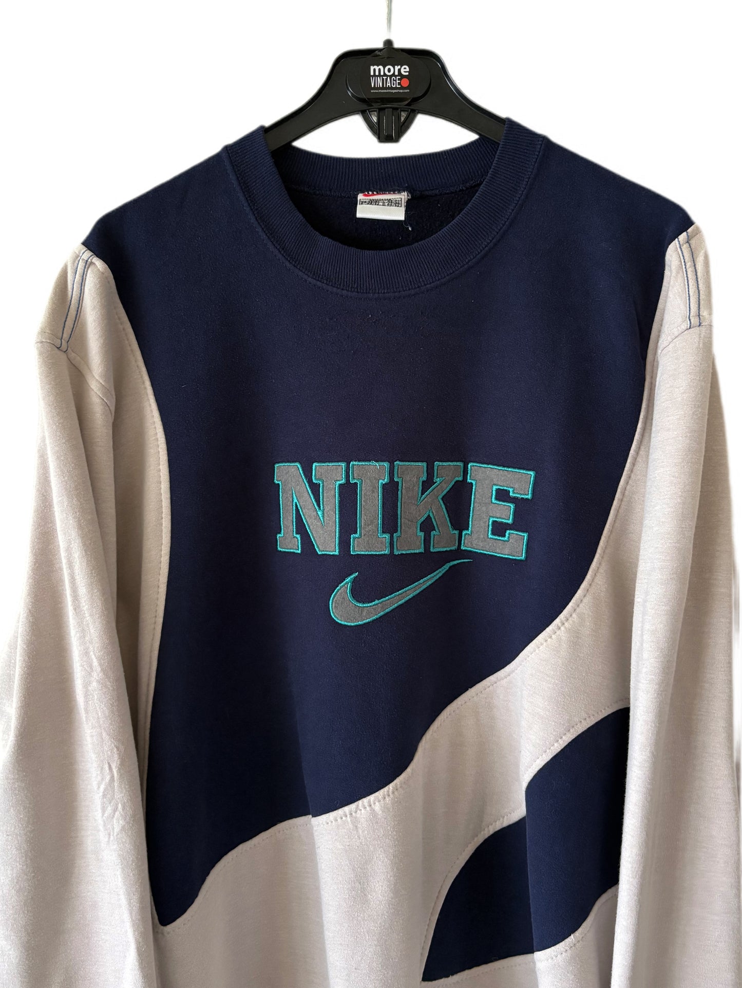 Sudadera Nike Retro Creme/Navy Blue