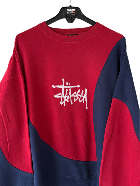 Sudadera Stüssy Vintage Red/Navy Blue