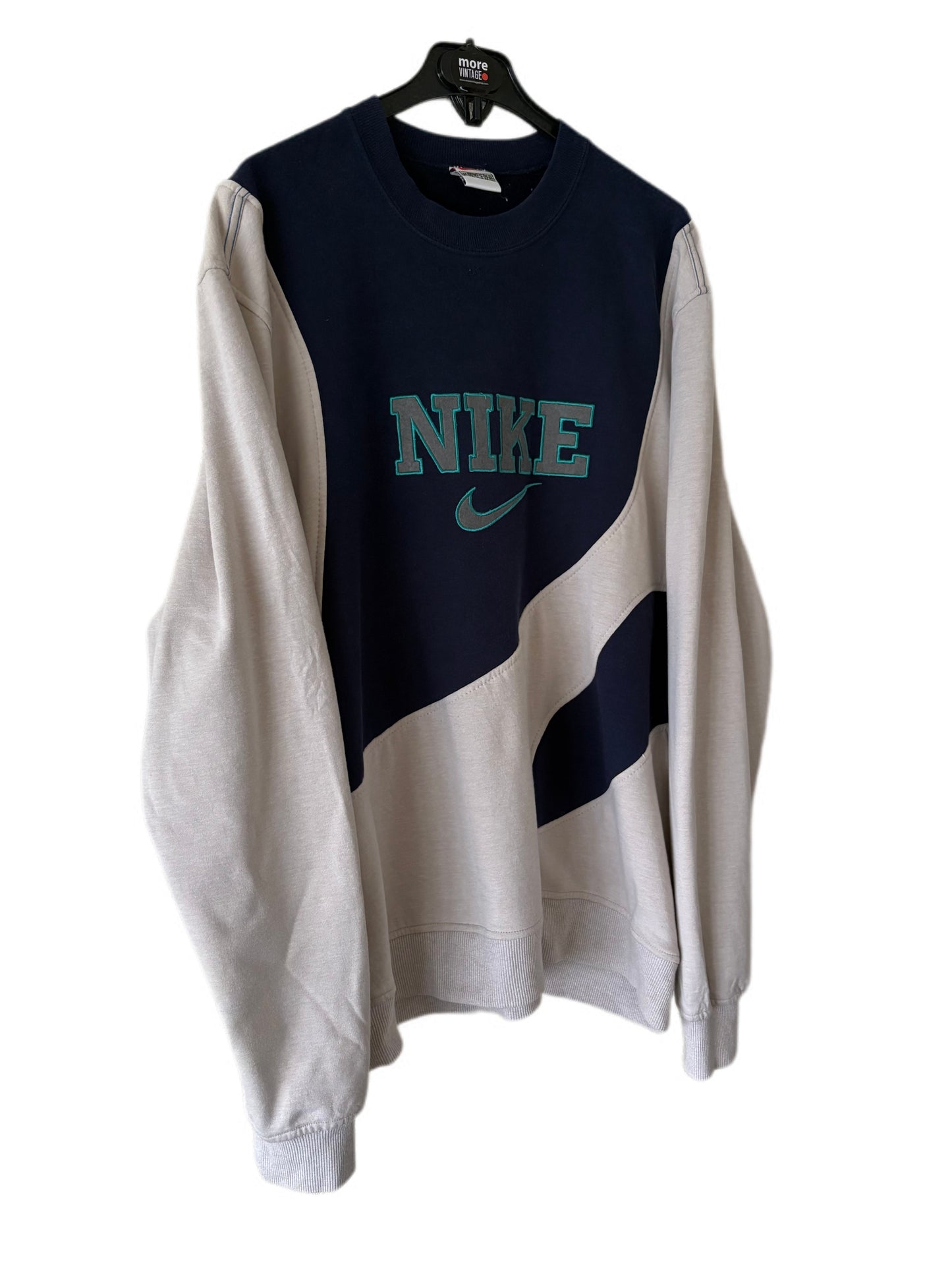 Sudadera Nike Retro Creme/Navy Blue