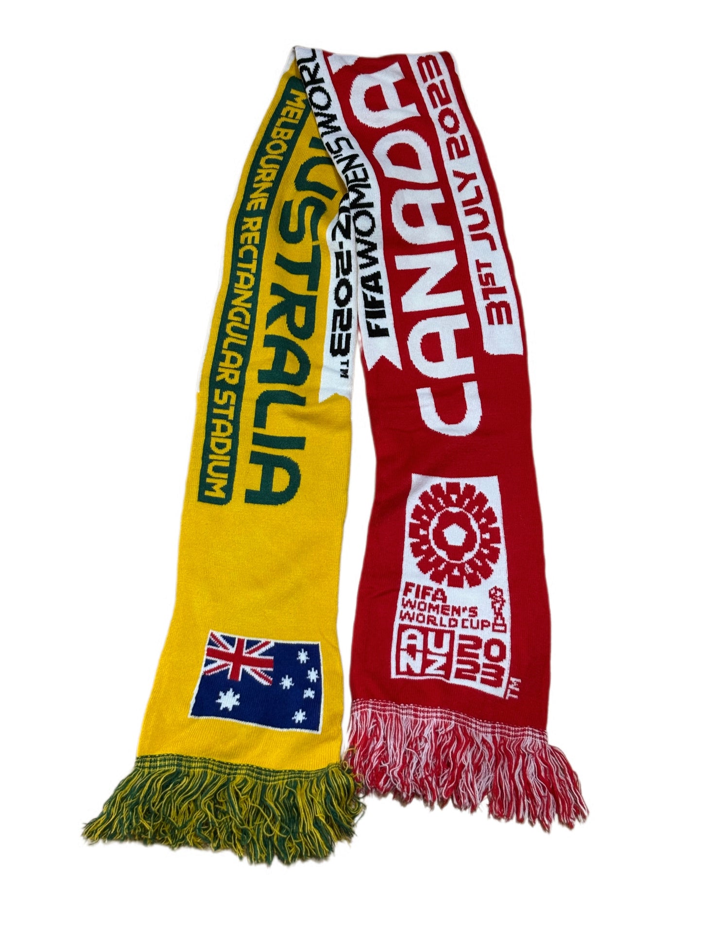 Bufanda Canadá vs Australia “Fifa Women’s World Cup”