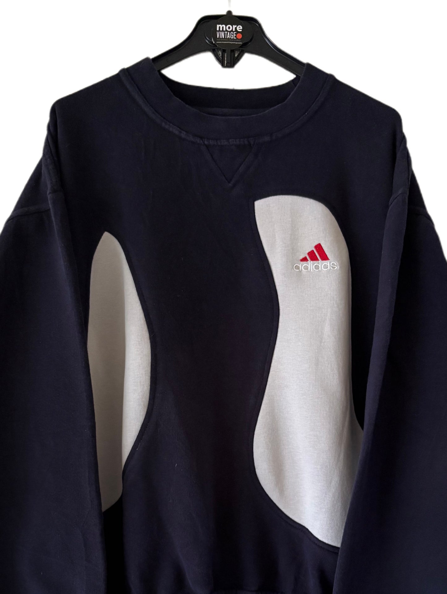 Sudadera Adidas Classic Retro Navy Blue/Beige