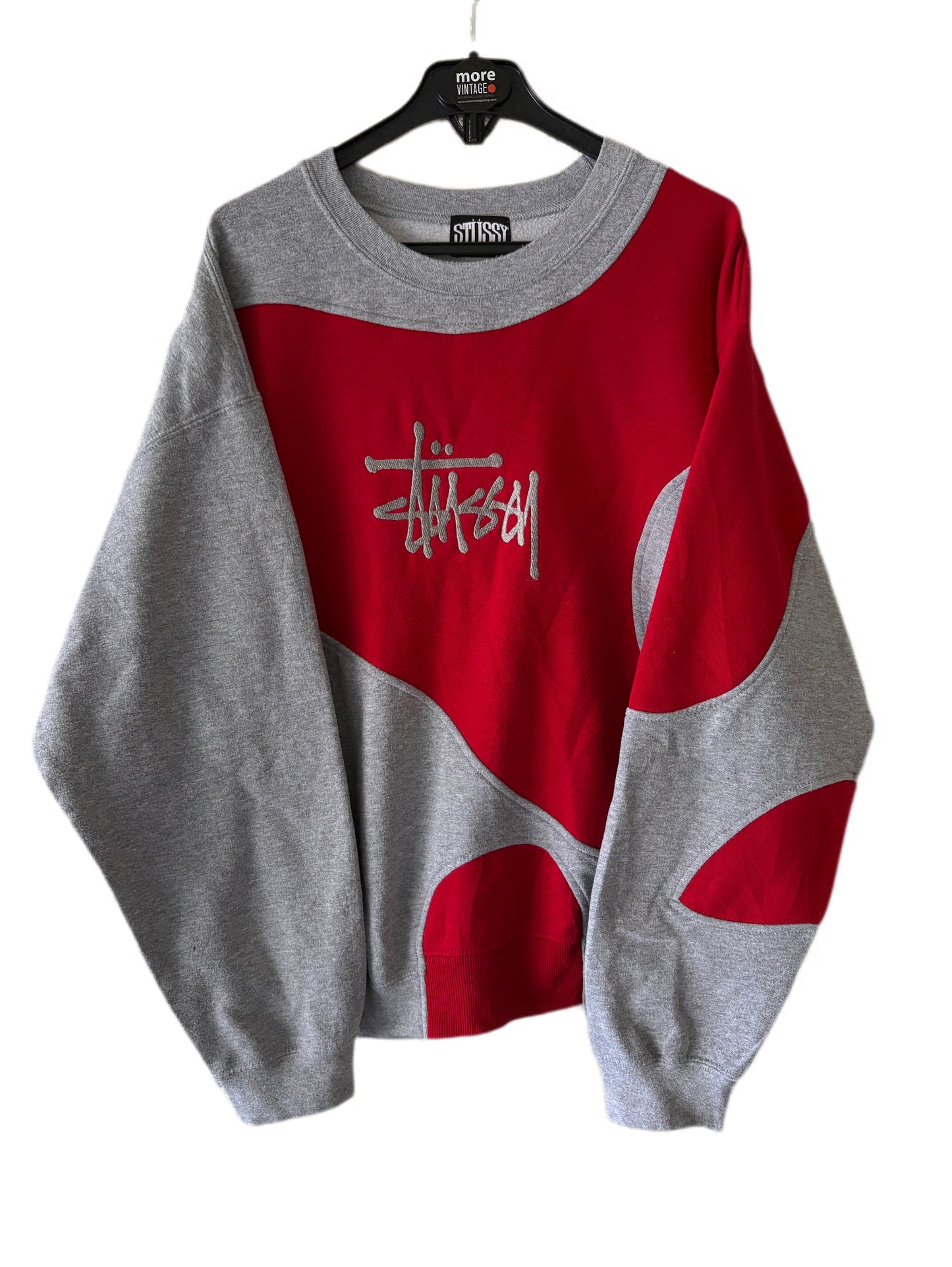 Sudadera Stüssy Vintage Red/Grey