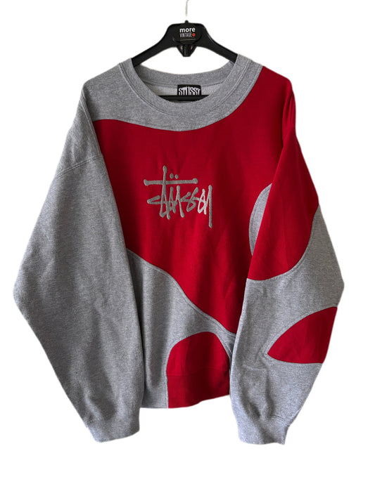 Sudadera Stüssy Vintage Red/Grey