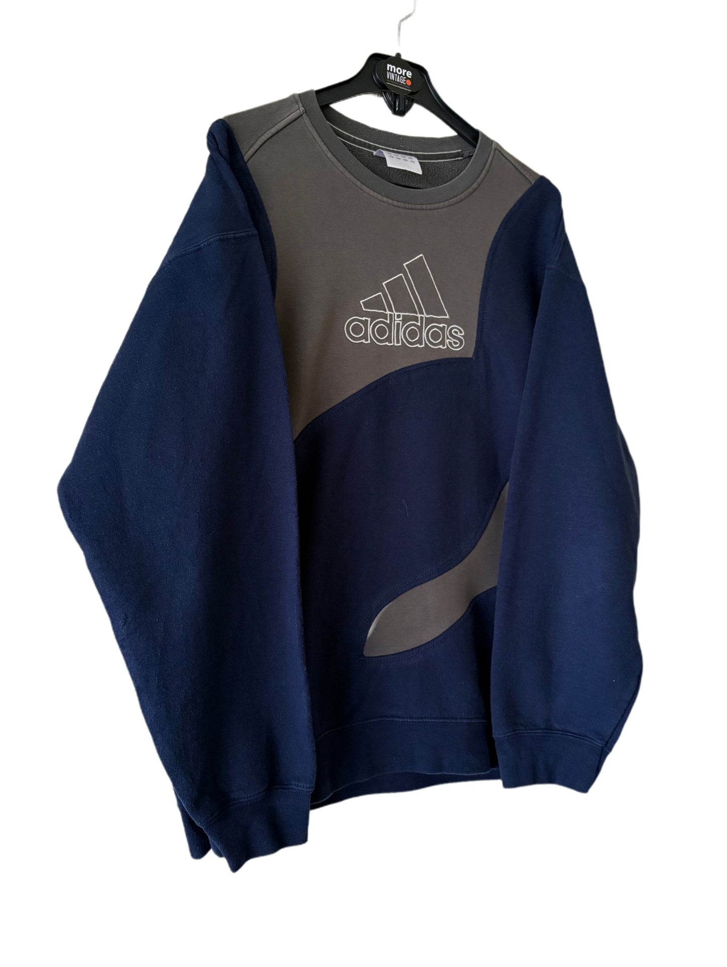 Sudadera Adidas Classic Vintage Navy Blue/Grey