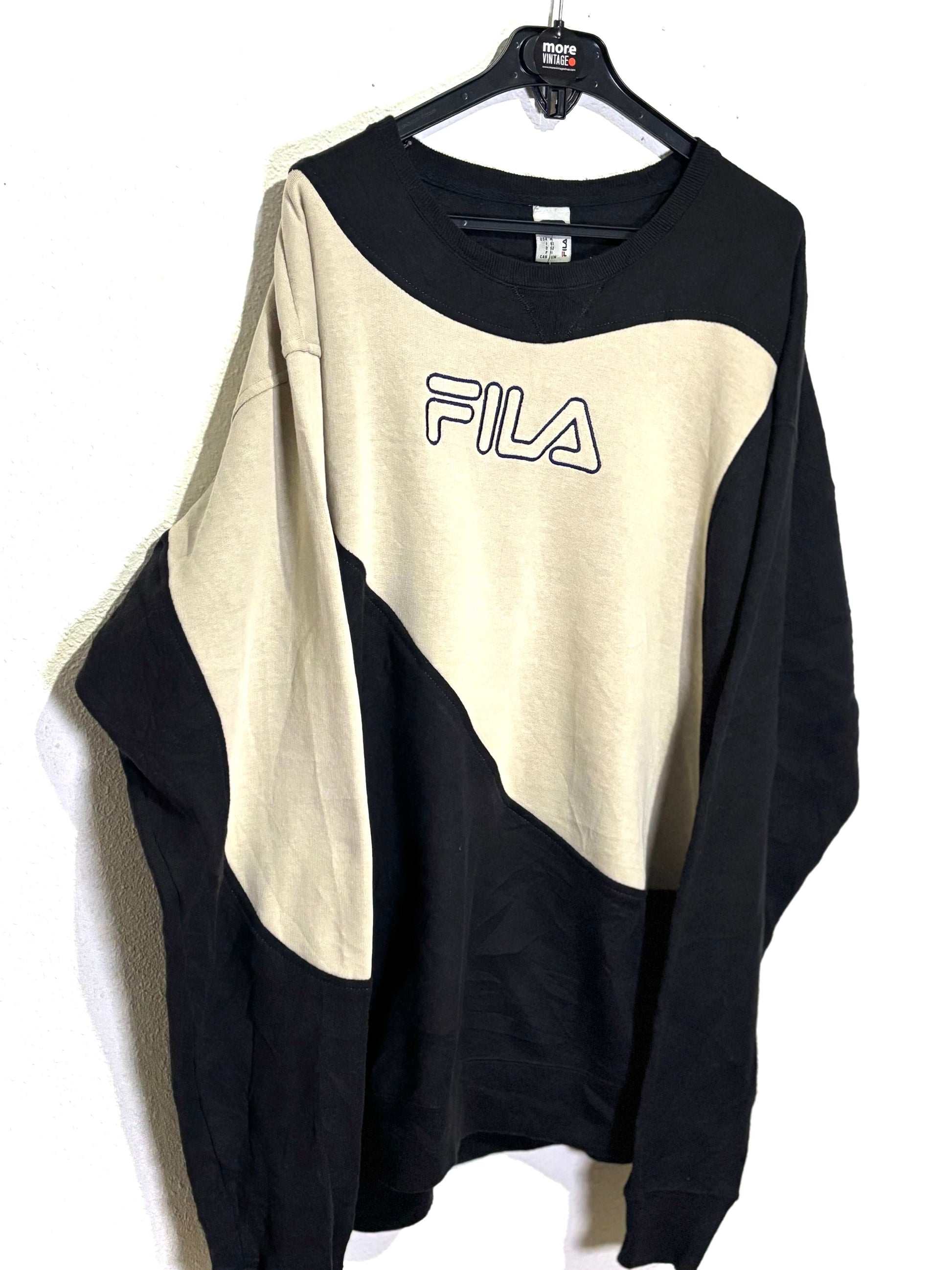 Sudadera Fila Vintage Black/Cream