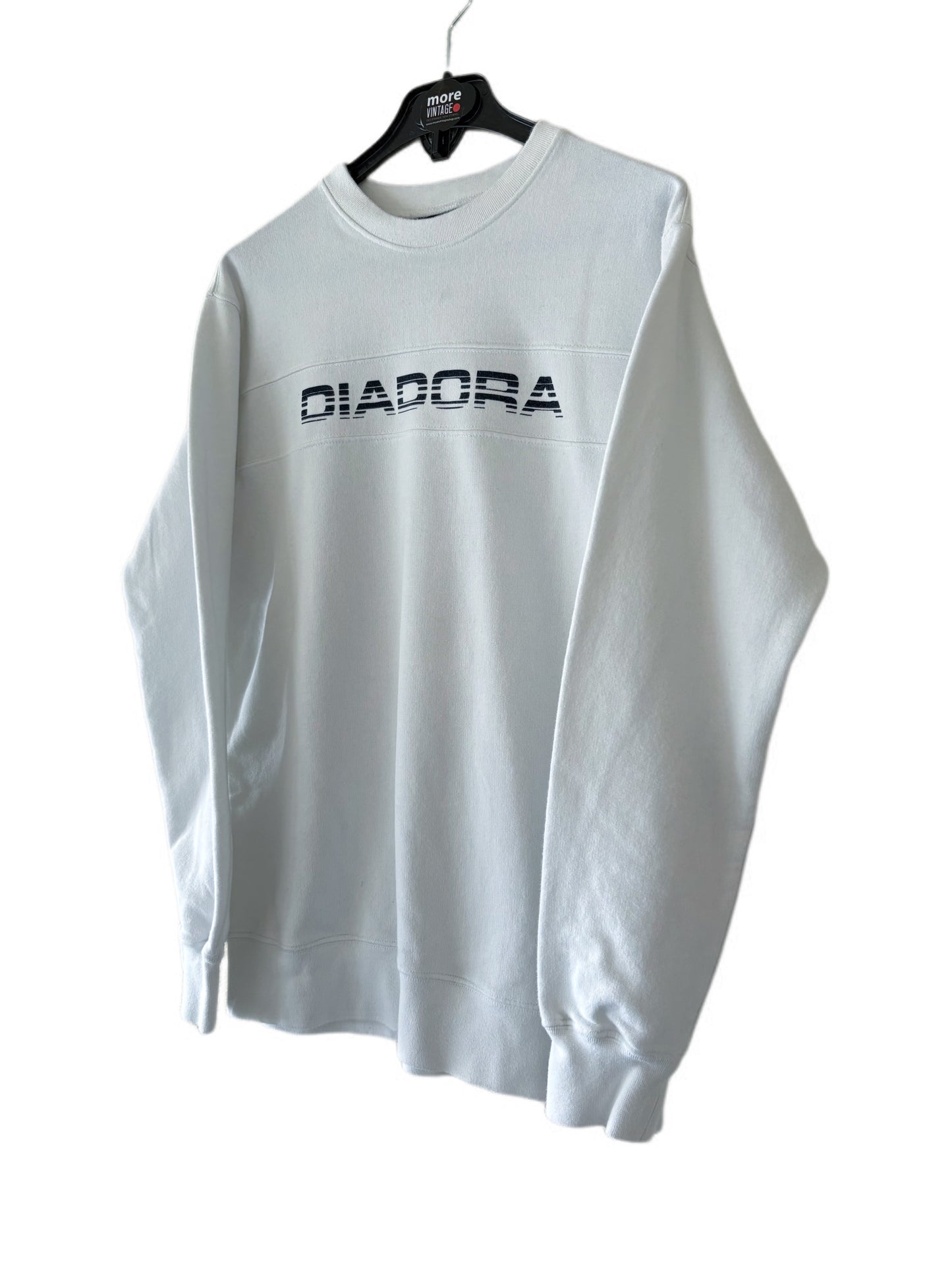 Sudadera Diadora Retro White