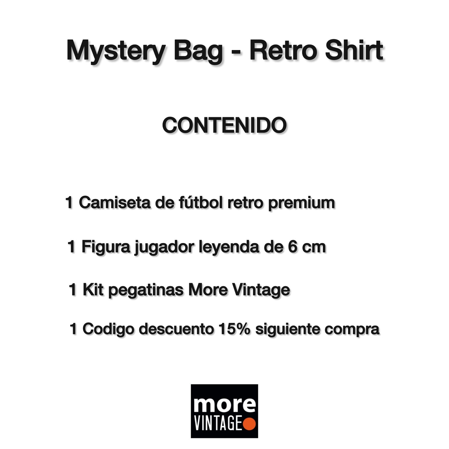 Mystery Bag - Camiseta Fútbol Retro Premium
