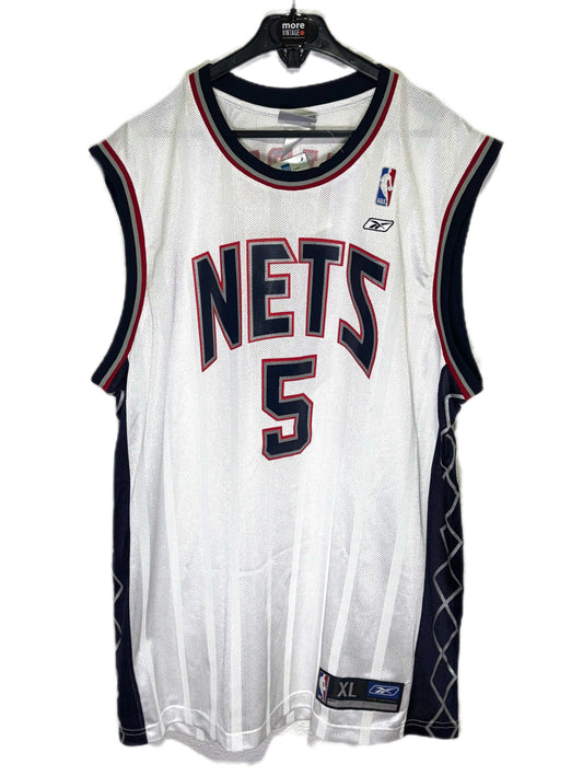 Camiseta NBA Reebok Nets Kidd #5