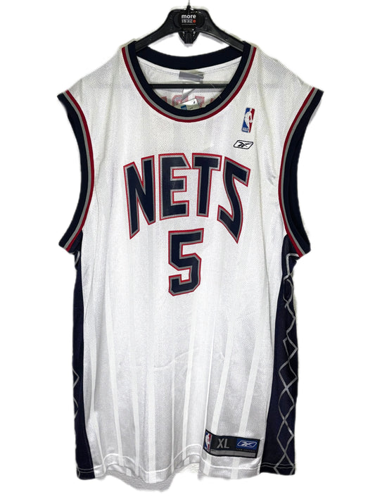 Camiseta NBA Reebok Nets Kidd #5