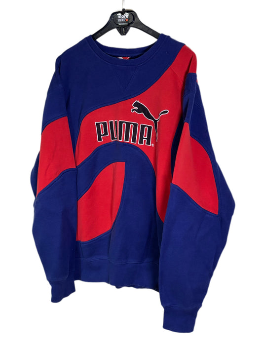 Sudadera Puma Retro Blue/Red