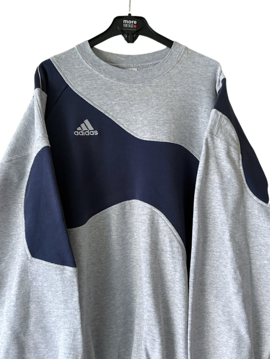 Sudadera Adidas Classic Vintage Grey/Navy Blue
