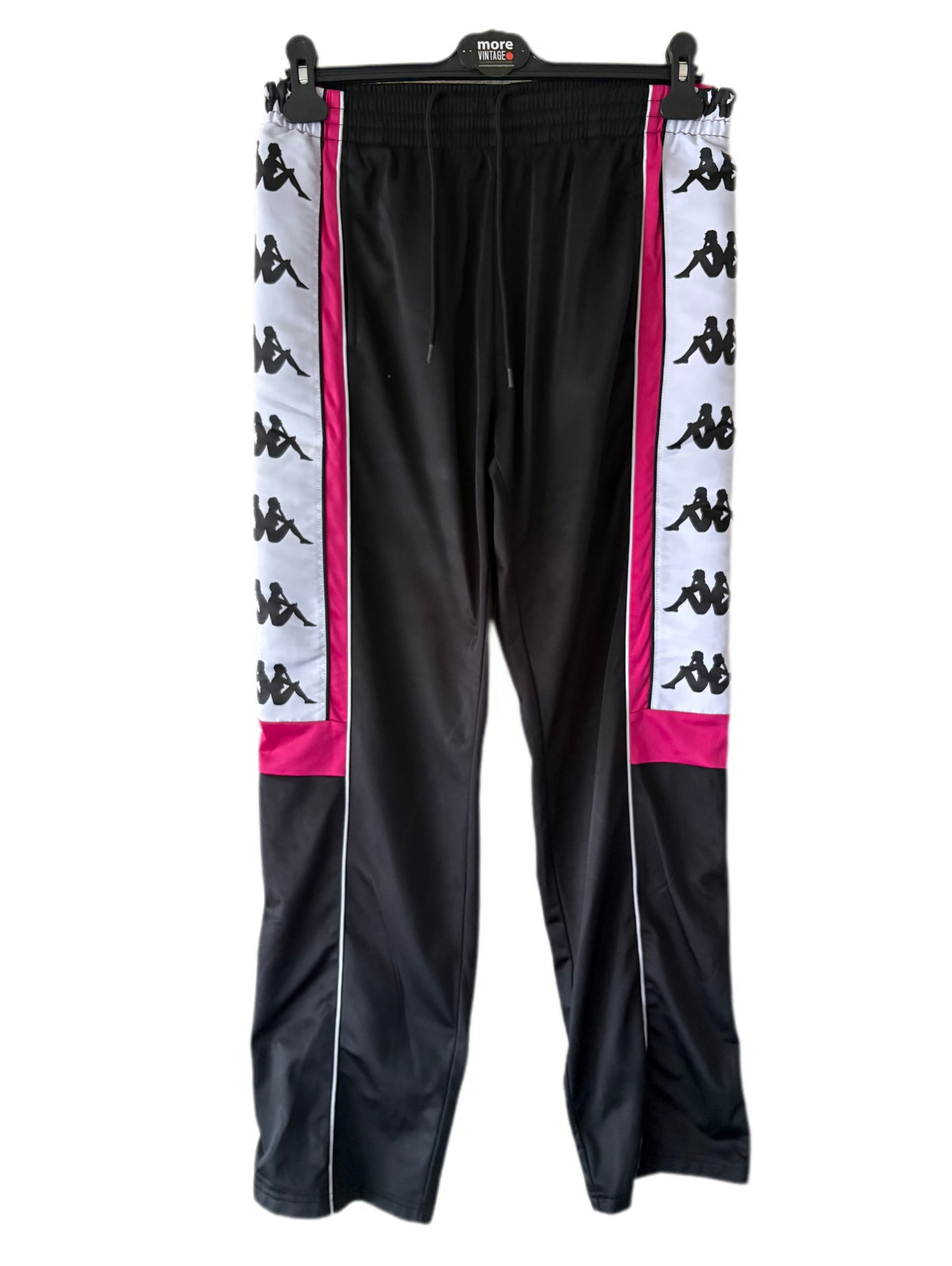 Pantalón Kappa Retro Black/Pink