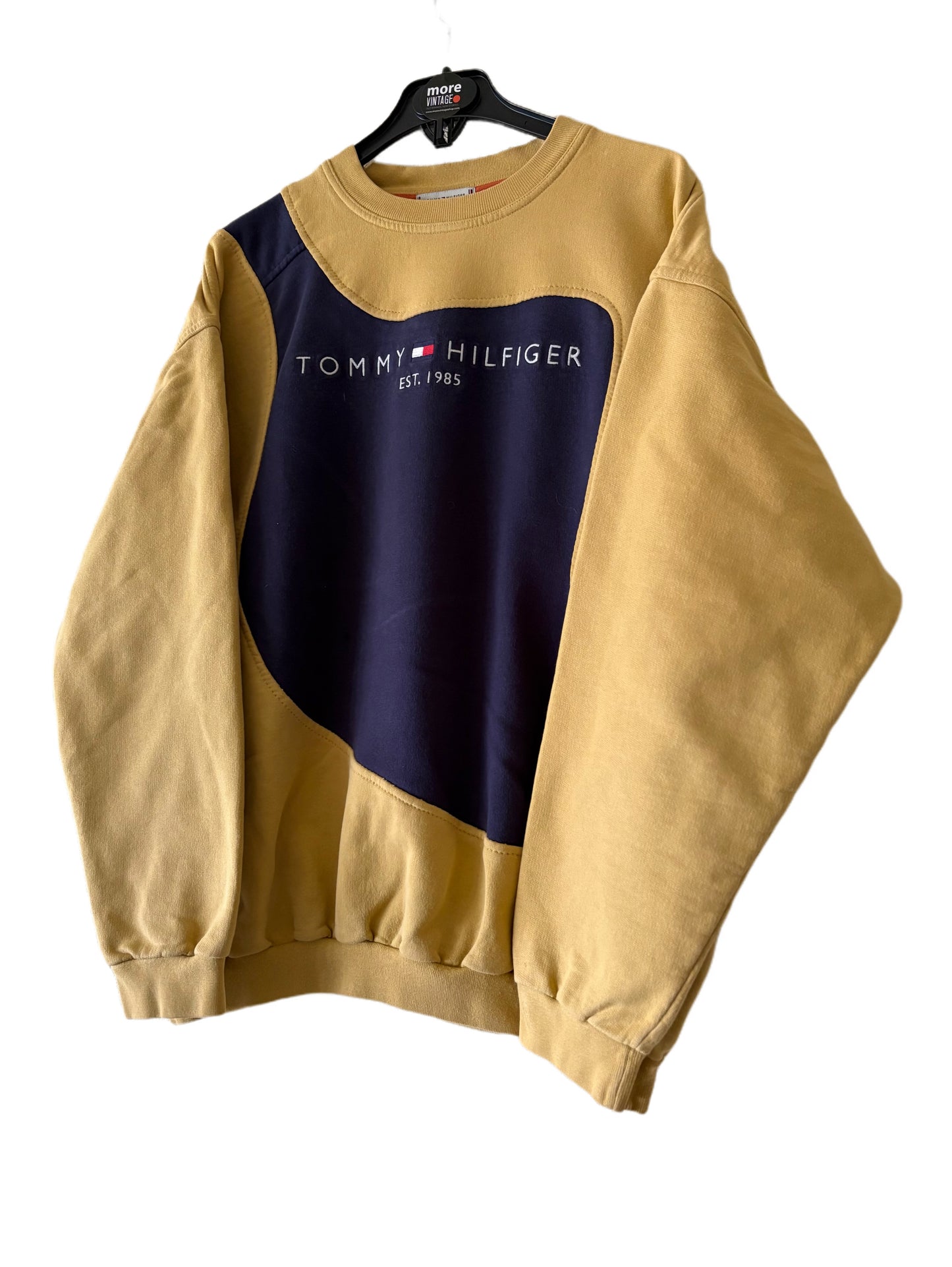 Sudadera Tommy Hilfiger Retro Yellow/Navy Blue