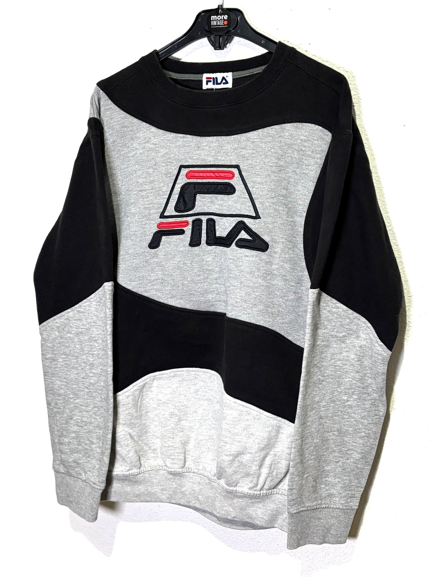 Sudadera Fila Vintage Grey/Black