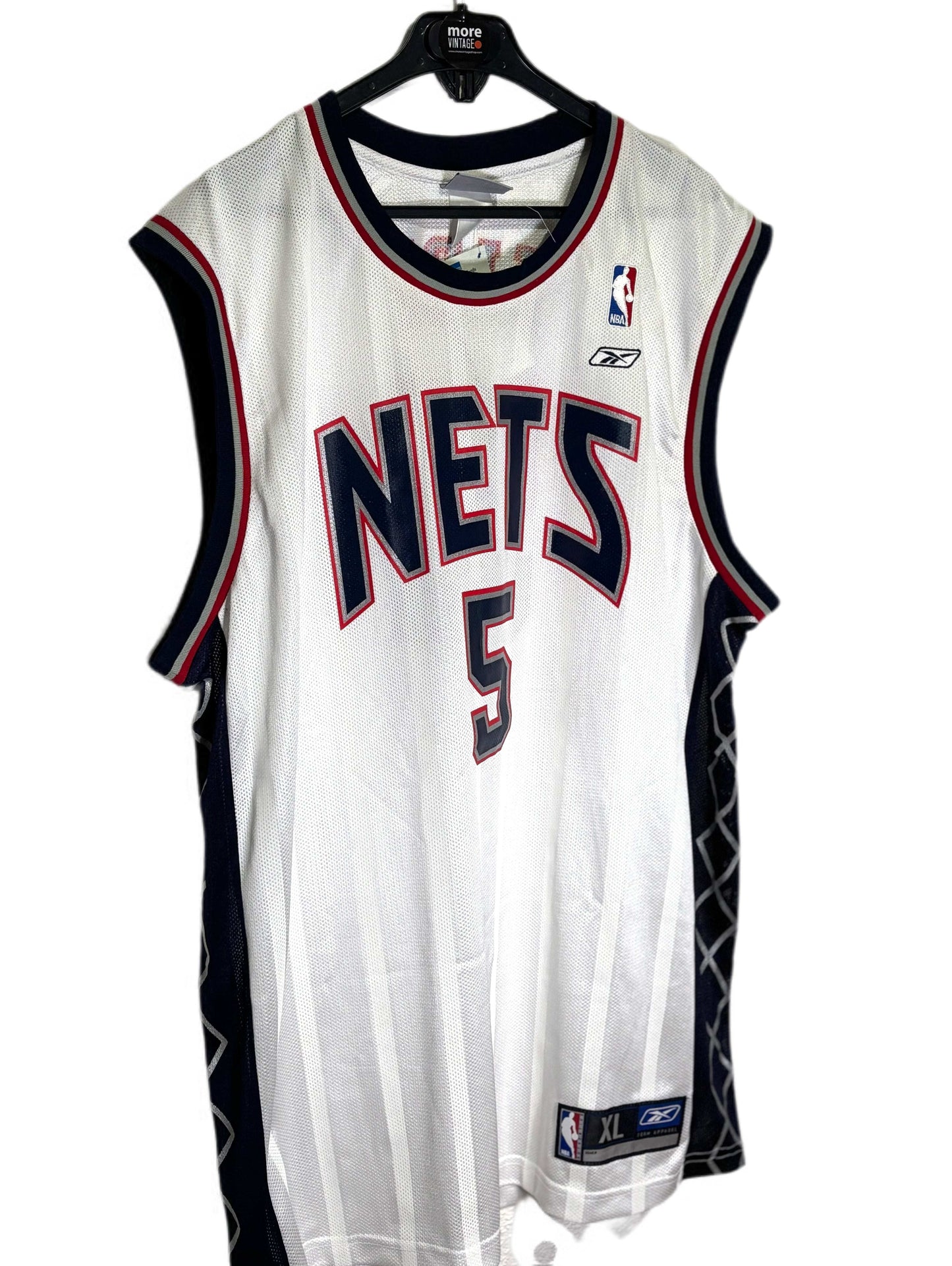 Camiseta NBA Reebok Nets Kidd #5