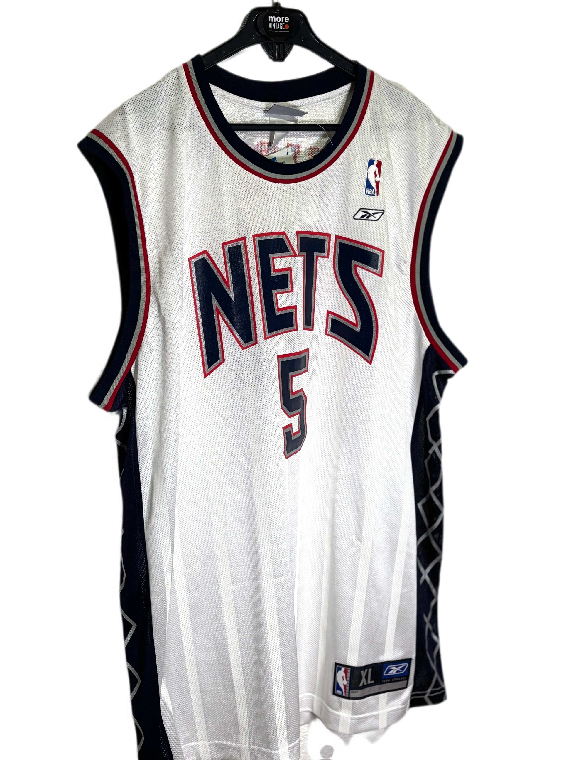 Camiseta NBA Reebok Nets Kidd #5