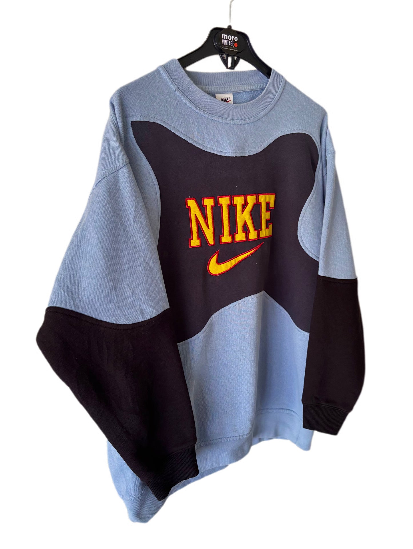 Sudadera Nike Retro Light Blue/Yellow