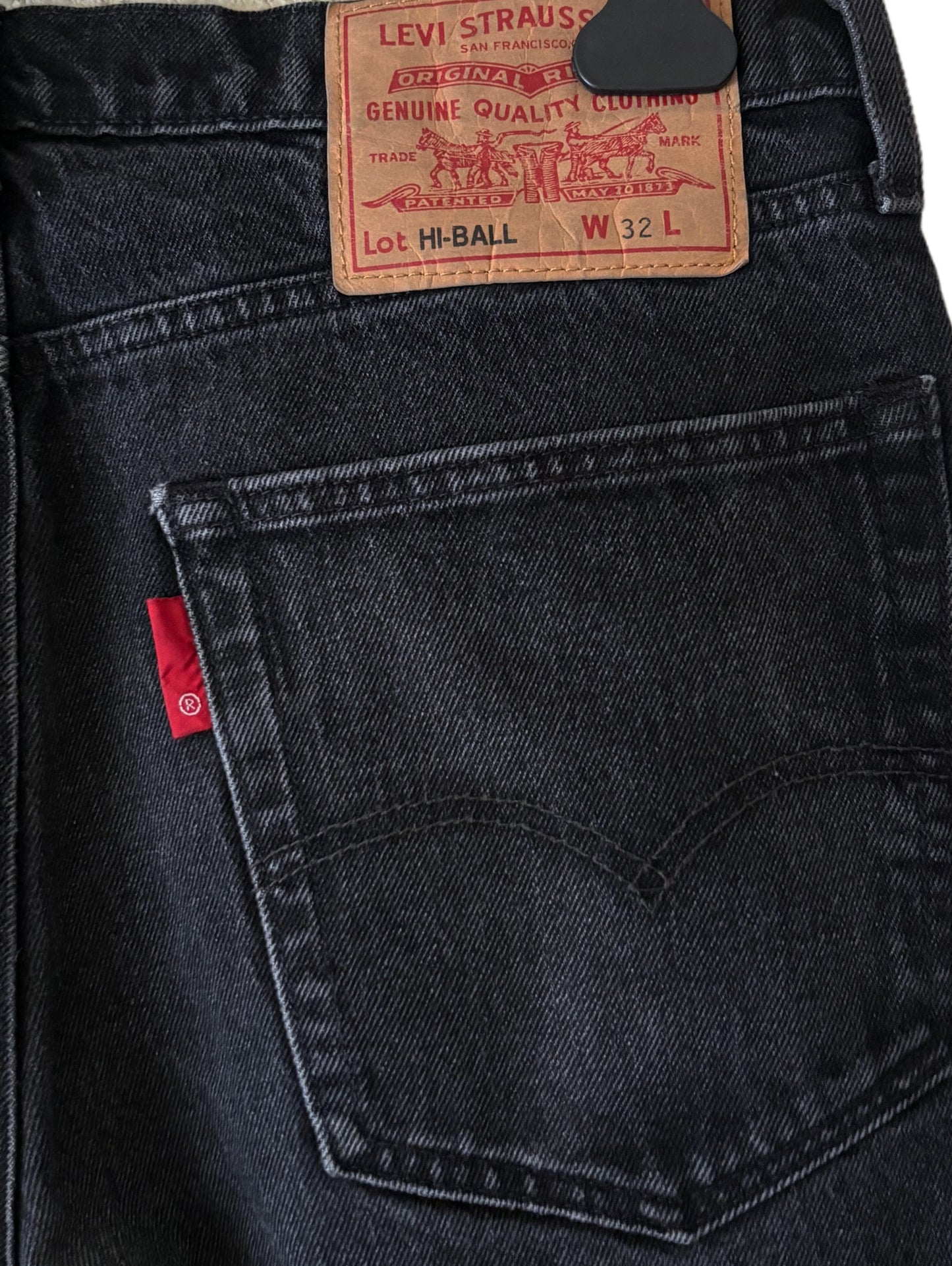 Pantalón Levi’s HI-BALL Vintage Black