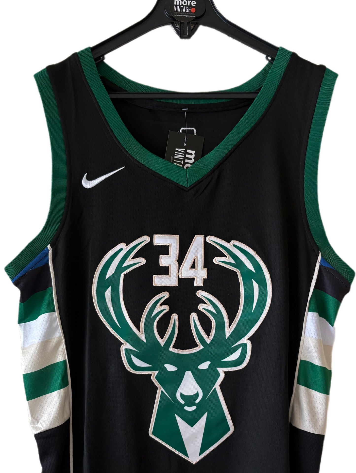 Camiseta NBA Nike Milwaukee Bucks Giannis Antetokounmpo #34