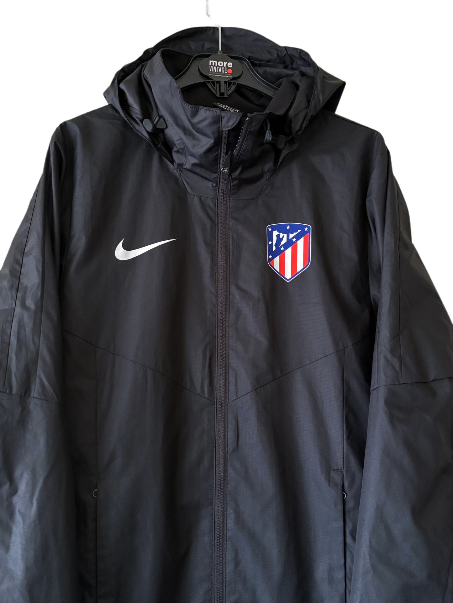 Chaqueta Chubasquero Atletico de Madrid Retro Black